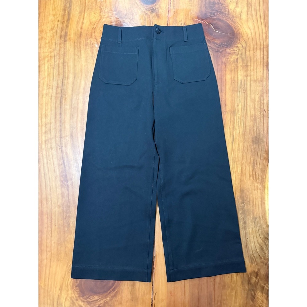 Maeve The Colette Wide Leg High Rise Pants 33 Dress Career Anthropologie D19